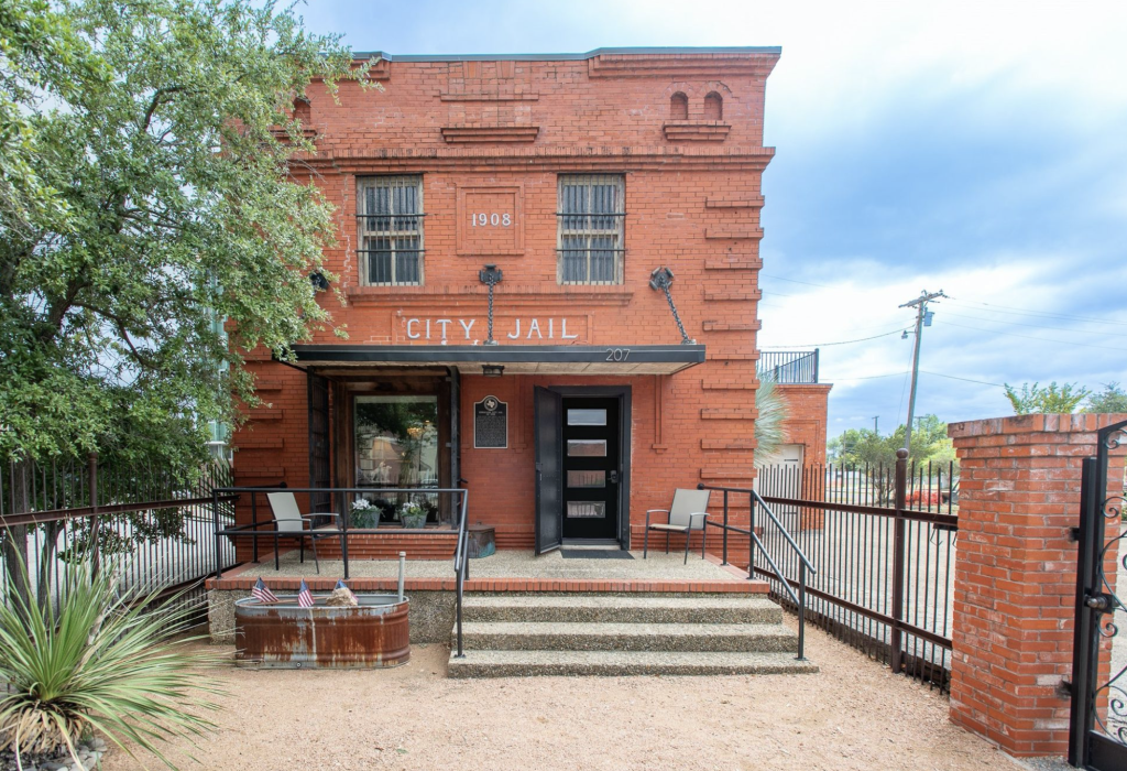 Historic Jail Turned Home In Corsicana, Texas